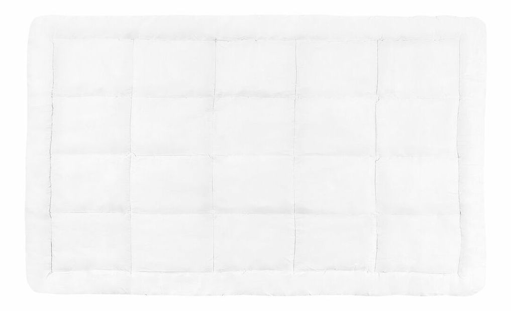 Pokrivač 135x200 cm KARIBO (mikrovlakno) (bijela)