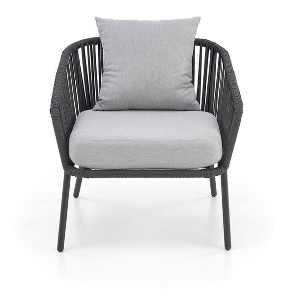 Vrtni namještaj Shadx (crna + cappuccino)