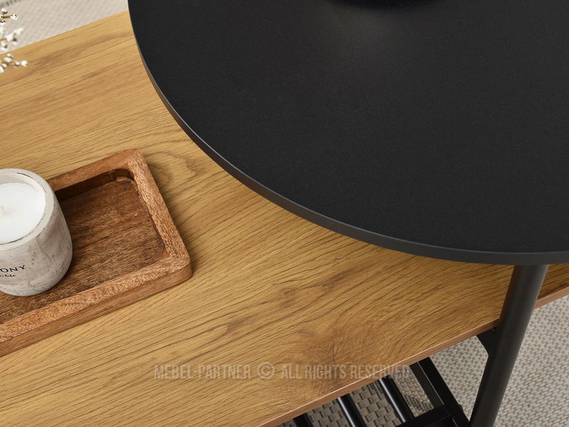 Stolić za kavu Lorelail Xl (crna)