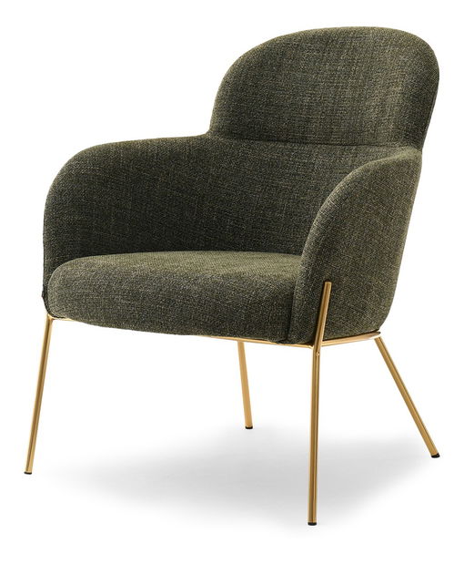 Fotoliu Baggie F (verde + auriu)