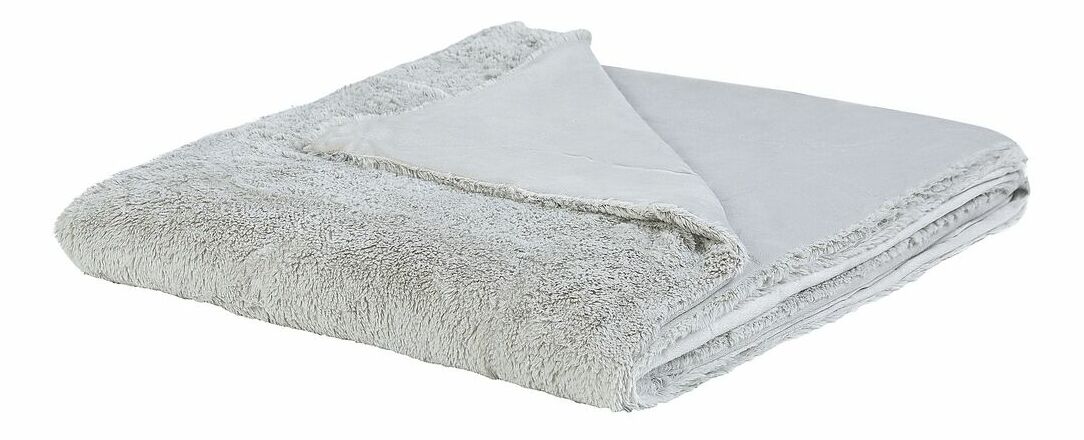 Prekrivač za krevet180x200 cm GELLA (svijetlo siva)