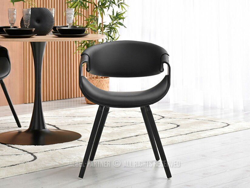 Scaun Bjorn K (negru)