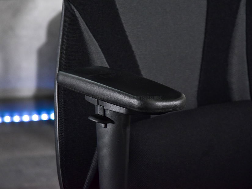 Fotel Icco (szürke + fekete)