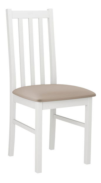 Jedálenská stolička Dalam X (krémová + biela)