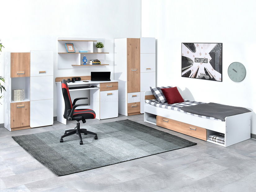 Mobilier cameră studenți Clerigo 04 (alb)