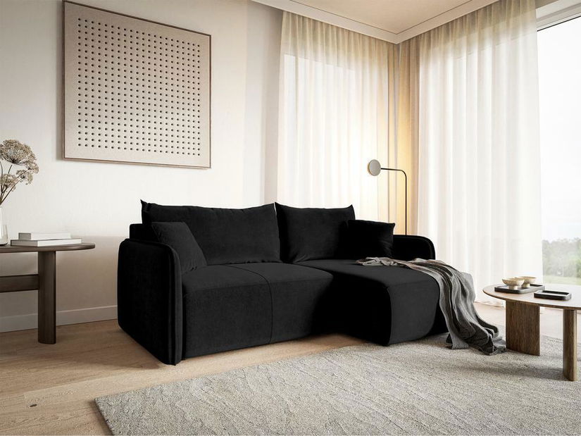 Colțar Mamma (negru + negru)