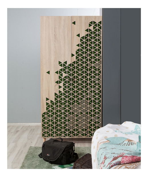 Dulap de haine Sirius 121 (Stejar sonoma)