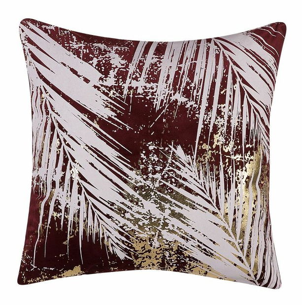 Set 2 buc. pernă 45x45 CORFU (roșu închis)