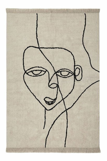 Szőnyeg 140 x 200 cm Samla (barna)