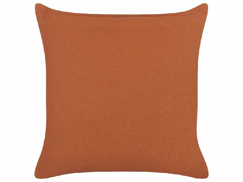 Sada 2 ozdobných vankúšov 45 x 45 cm Lewie (oranžová)