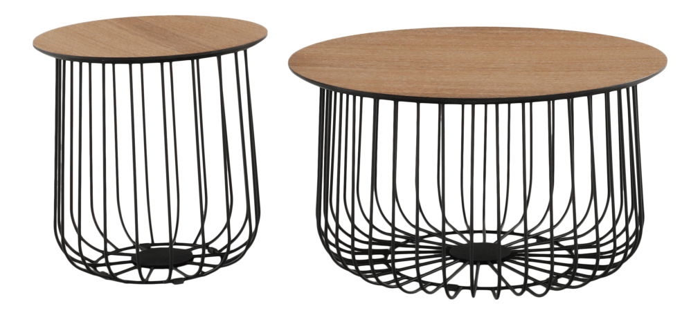 Set 2 konferenčných stolíkov Grulo