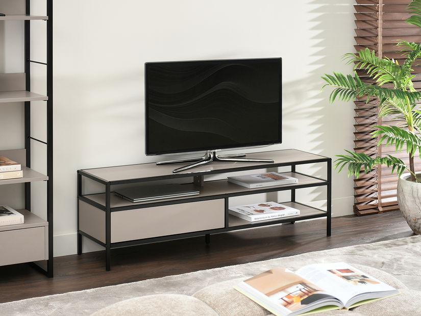 TV stolík/skrinka Subsidios (čierna)