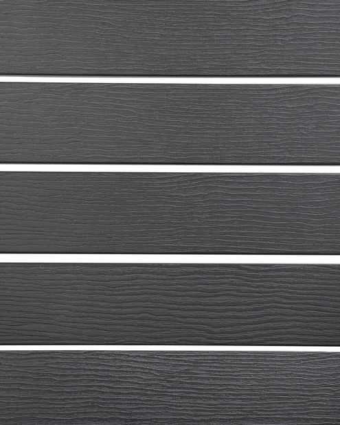 Záhradná stolička Adack (tmavosivá)