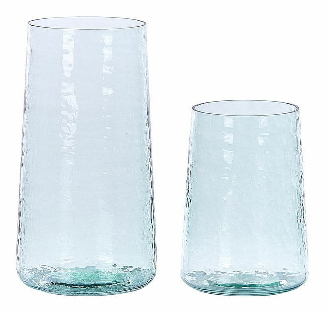 Set 2 ks váz Kulza (priehľadná)