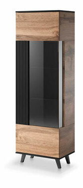 Vitrin Ranae W1 (wotan tölgy + fekete)