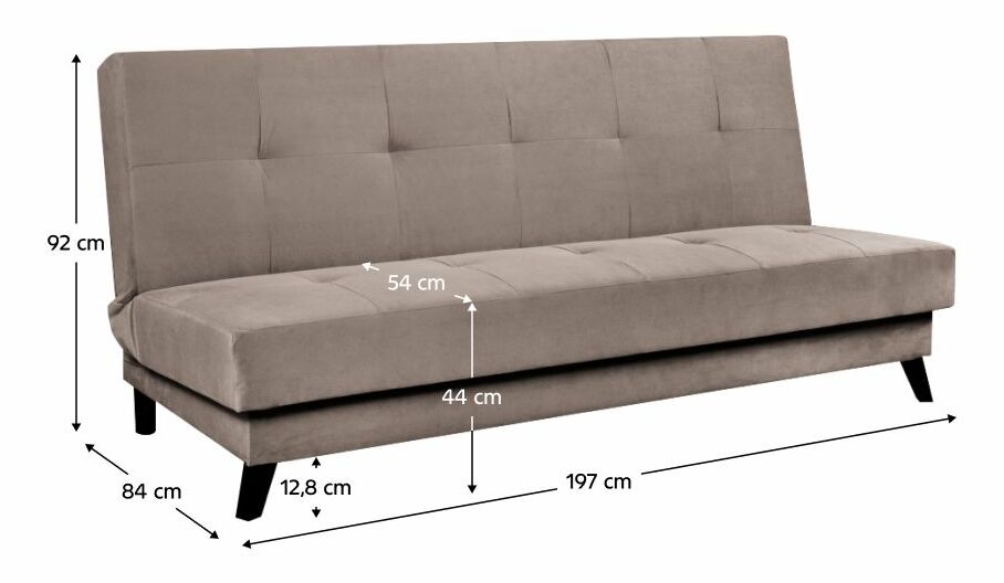 Sofa SIFE (sivo-smeđa)