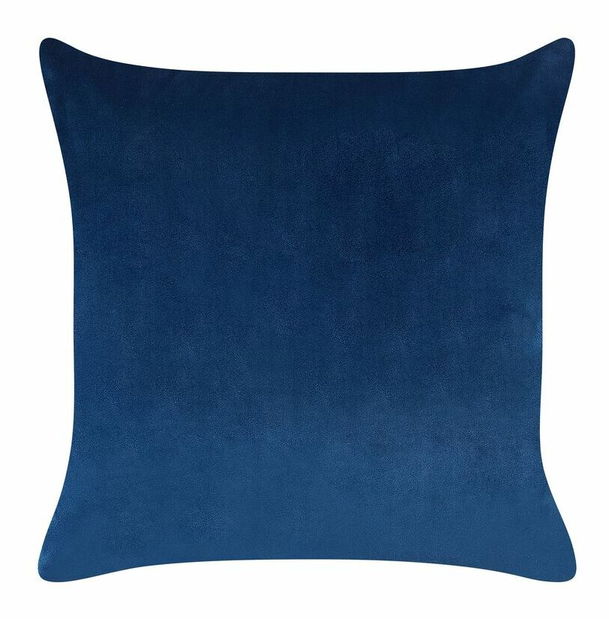 Sada 2 ozdobných vankúšov 45 x 45 cm Marina (modrá)