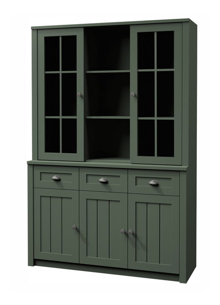 Nadstavec na komodu W2D Provense (zelená)