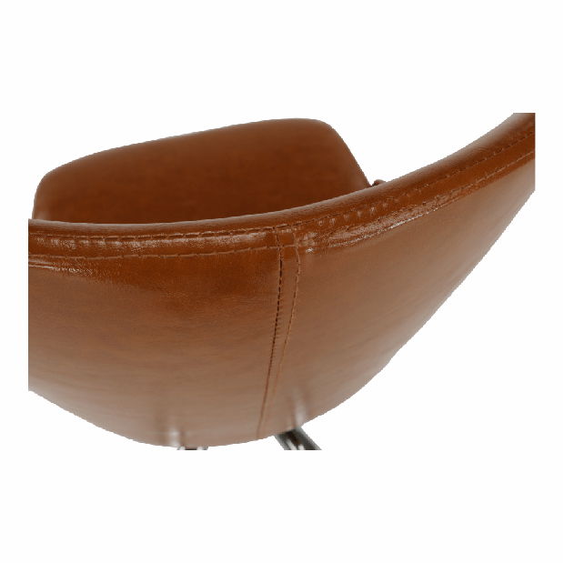 Kancelárske kreslo Edrita (hnedá)
