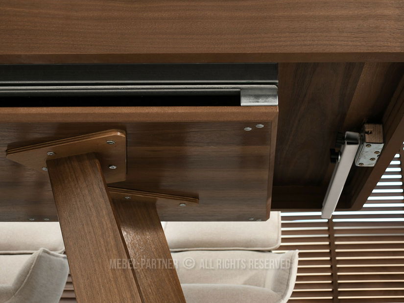 Masă sufragerie Obviamente (nuc)