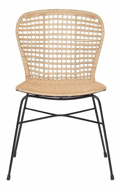 Set 2 buc. scaune pentru sufragerie Elfers (bej nisipiu)