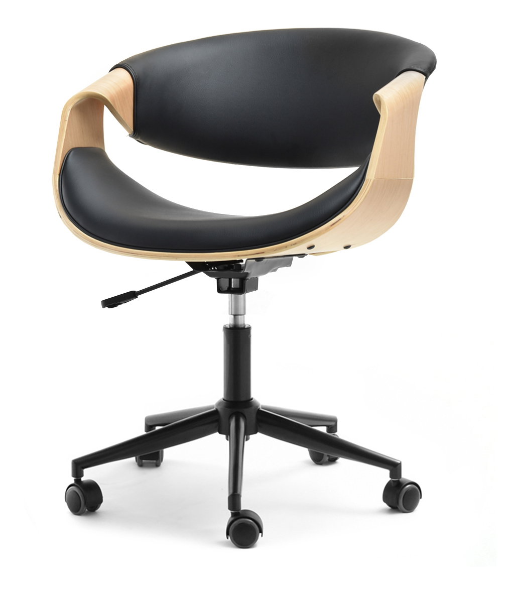 Scaun Rapido (stejar negru + negru)