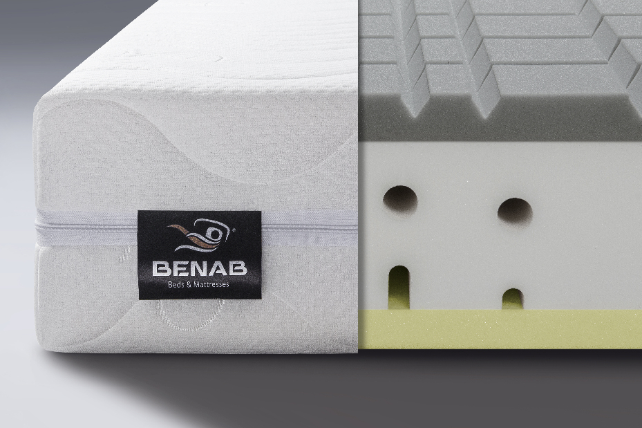 Penový matrac Benab Profil Lazy Foam 200x140 cm (T2/T3)