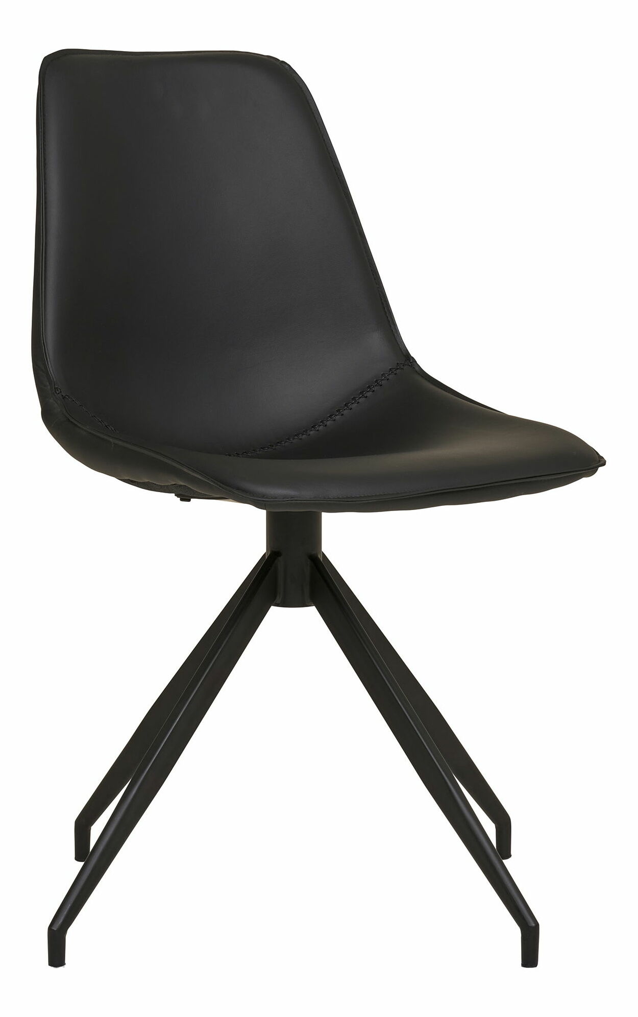 Scaun de sufragerie Moteria 1 (negru)