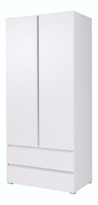 Šatníková skriňa Cortez C 2 (biela)