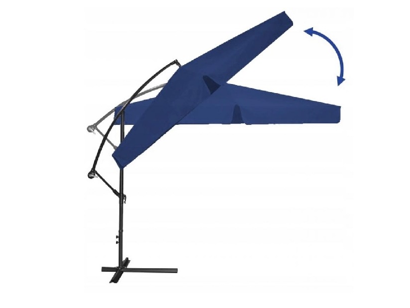 Umbrelă de grădină Rona 2 (albastru închis) *vânzare stoc