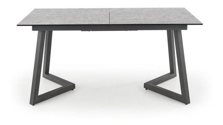 Blagovaonski stol na razvlačenje 160-210 cm Tizdp (siva) (za 6 do 8 osoba)