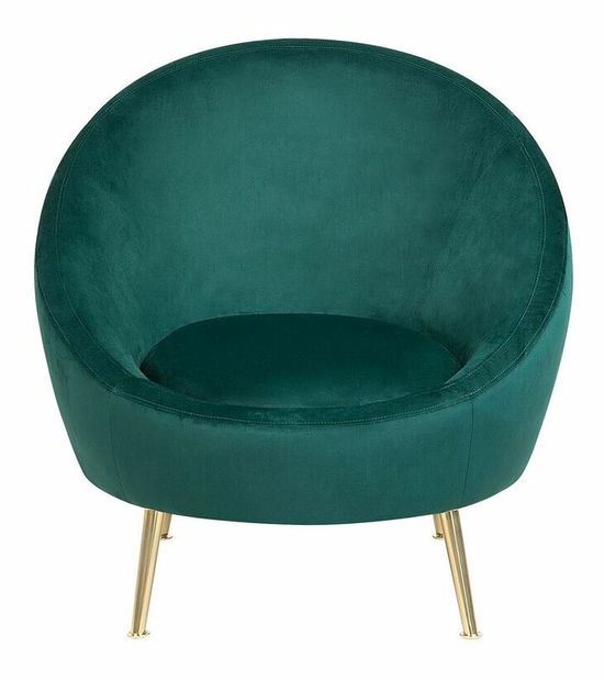 Fotel Langson (sötét zöld)