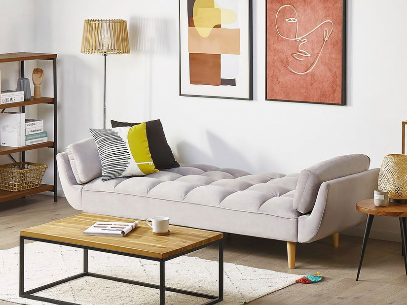 Canapea trei locuri ASABA (gri)