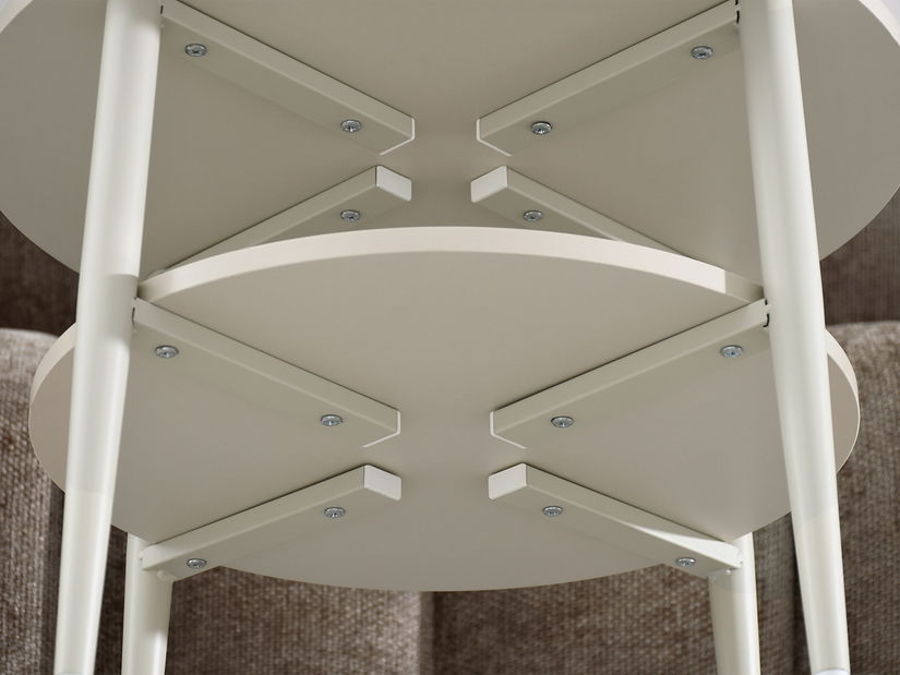 Konferenčný stolík Reforzada (krémová)