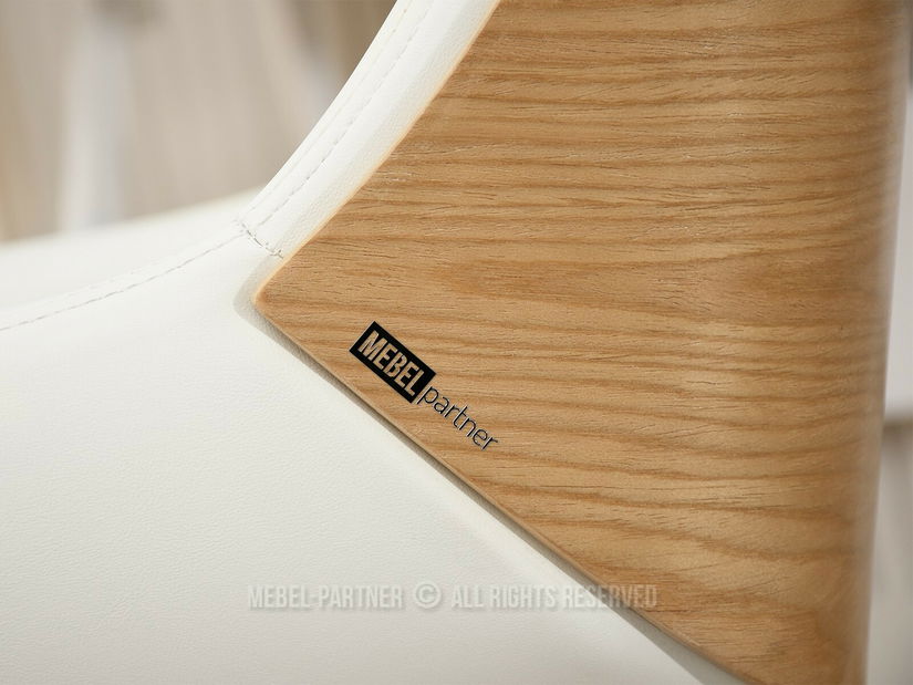 Irodai fotel Leoss (krém)