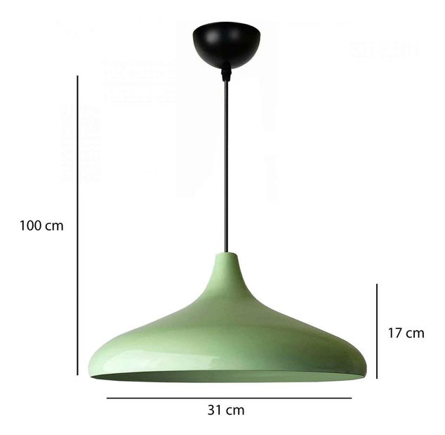 Stropné svietidlo Mentolesso 2 (mätová)