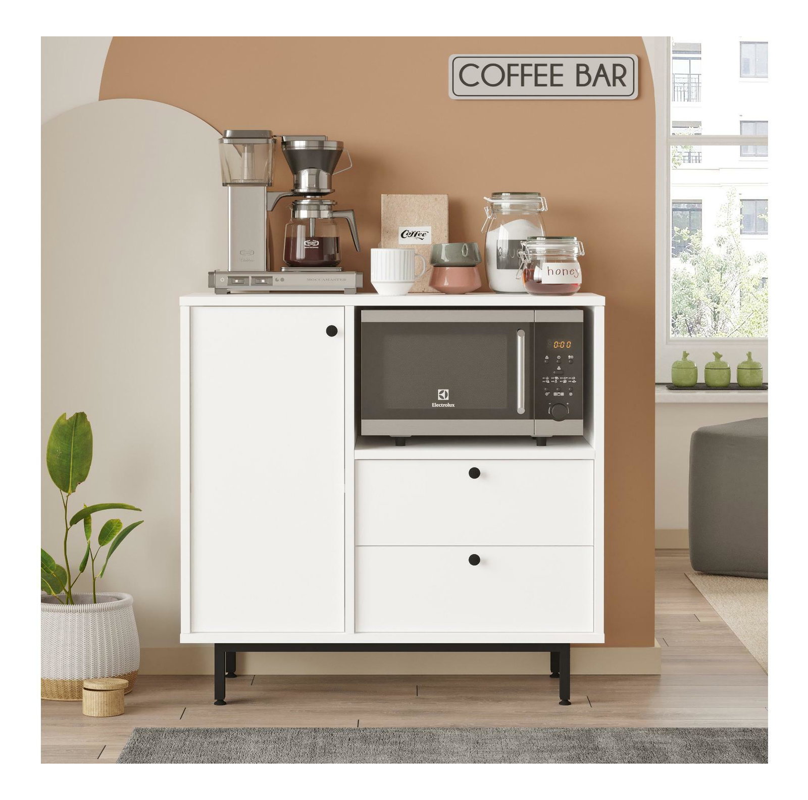 Komoda Rebutia 1 (bijela)