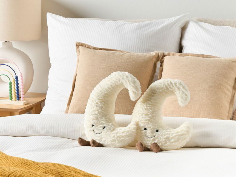 Pernă decorativă 45 x 45 cm Morte (alb)