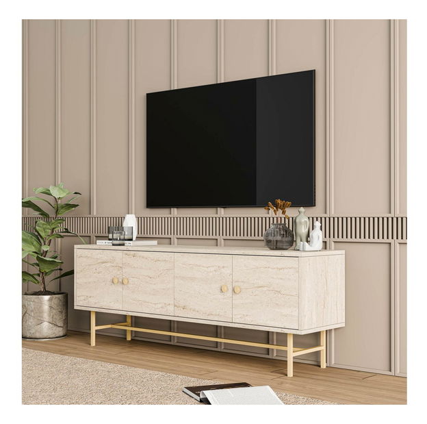 TV asztal/szekrény Diamon TV (travertin)