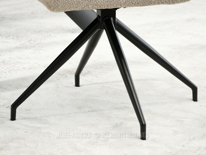 Stolička Neil (béžová + čierna)