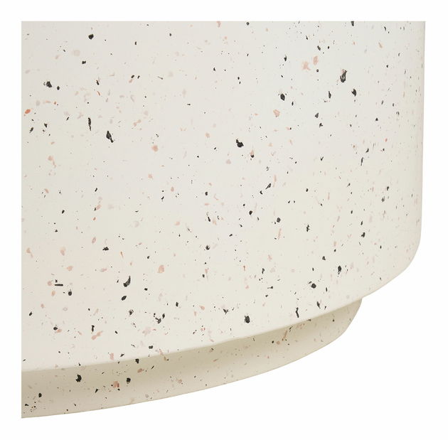 Konferenčný stolík Bidoria 4 (sivobiela)