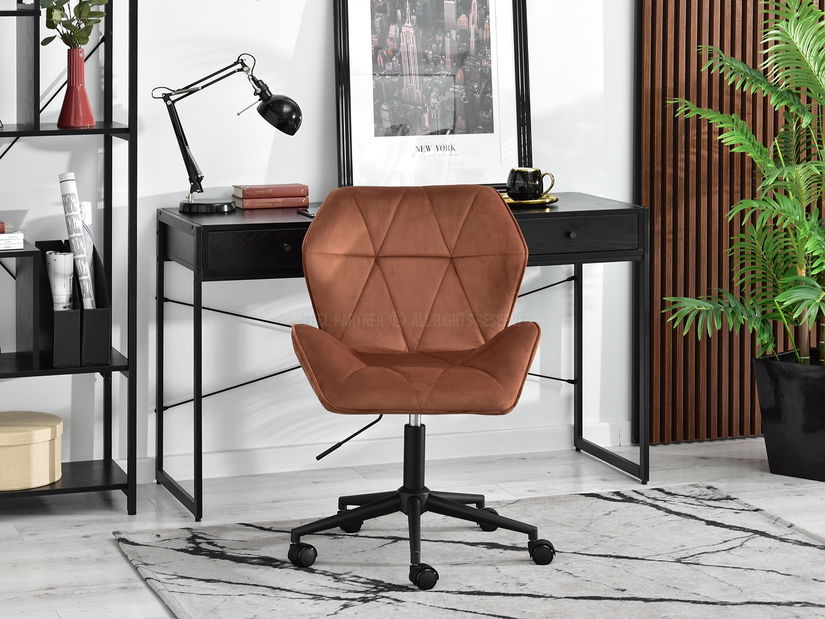 Fotoliu Velma M (cupru + negru)