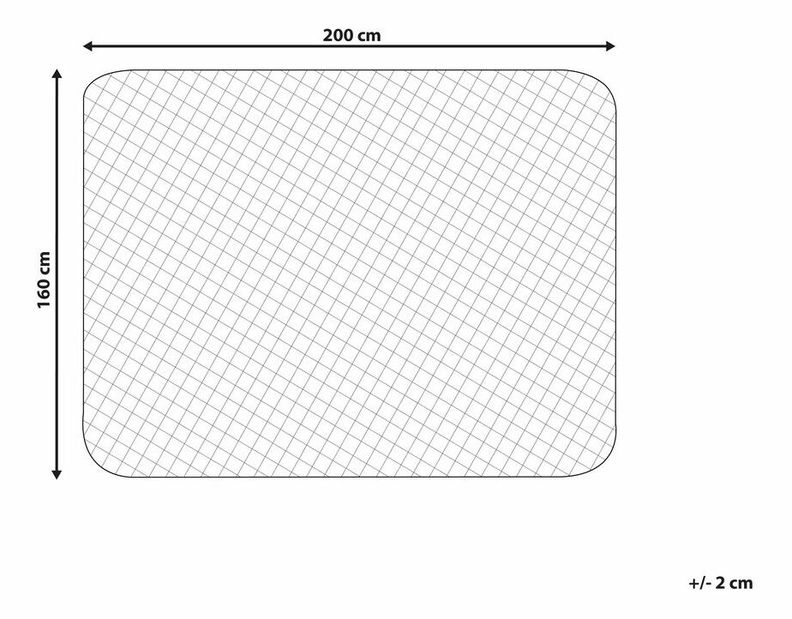 Chránič na matrac 200 x 160 cm Punori (biela)