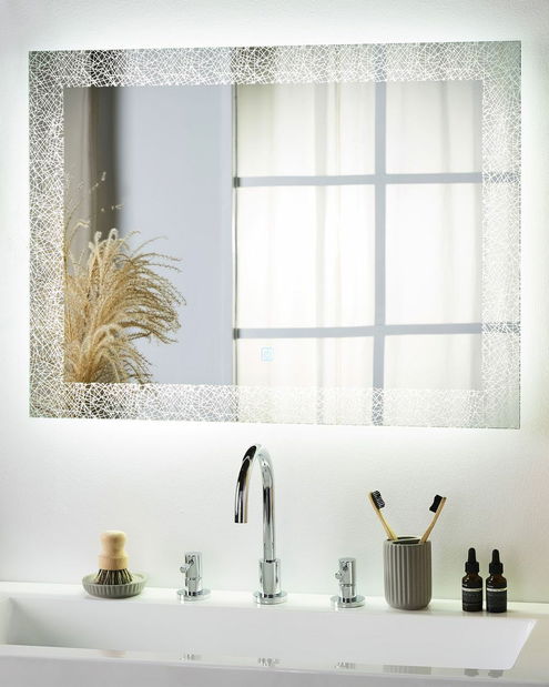 Zidno ogledalo Nexza (srebrna)