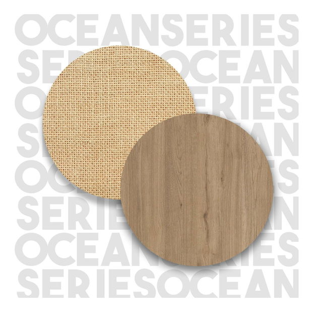 Dulap bucătărie Otto 8 A (nuc + stejar + negru)