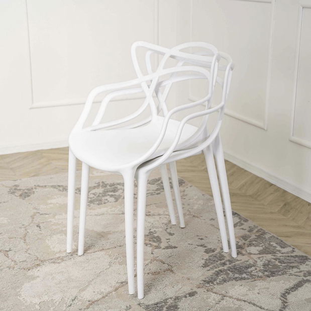 Blagovaonska stolica Cancelacion (bijela) 