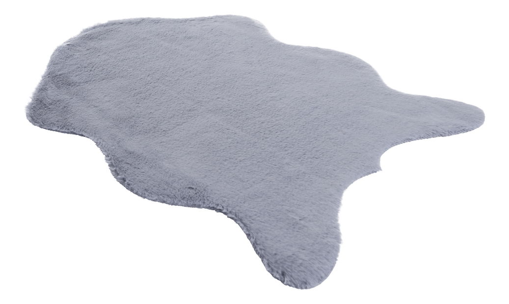 Covor blană artificială Rarea New (gri deschis)
