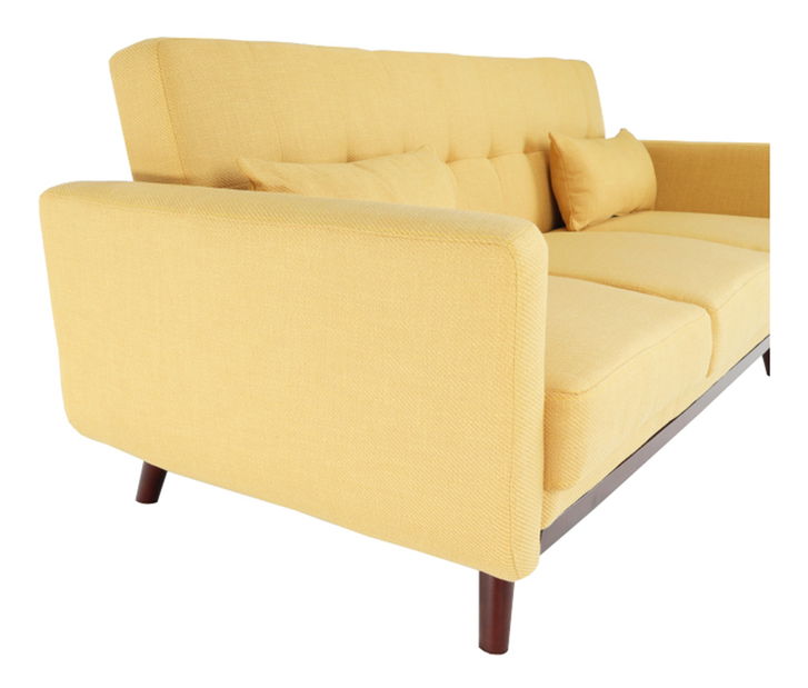 Kauč na razvlačenje Alestra (boja senfa) 