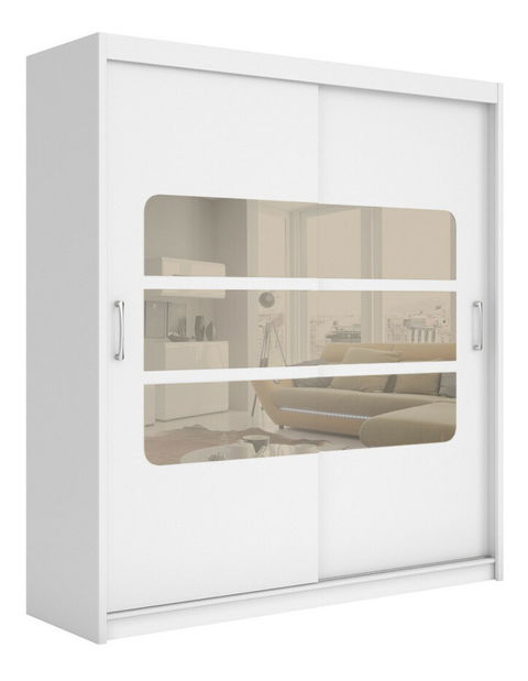 Dulap de haine Elda F38/200/14 (Alb)