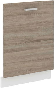 Vrata za perilicu posuđa Domton ZM 713x596 (korpus: bijela + front: hrast sonoma tartuf)